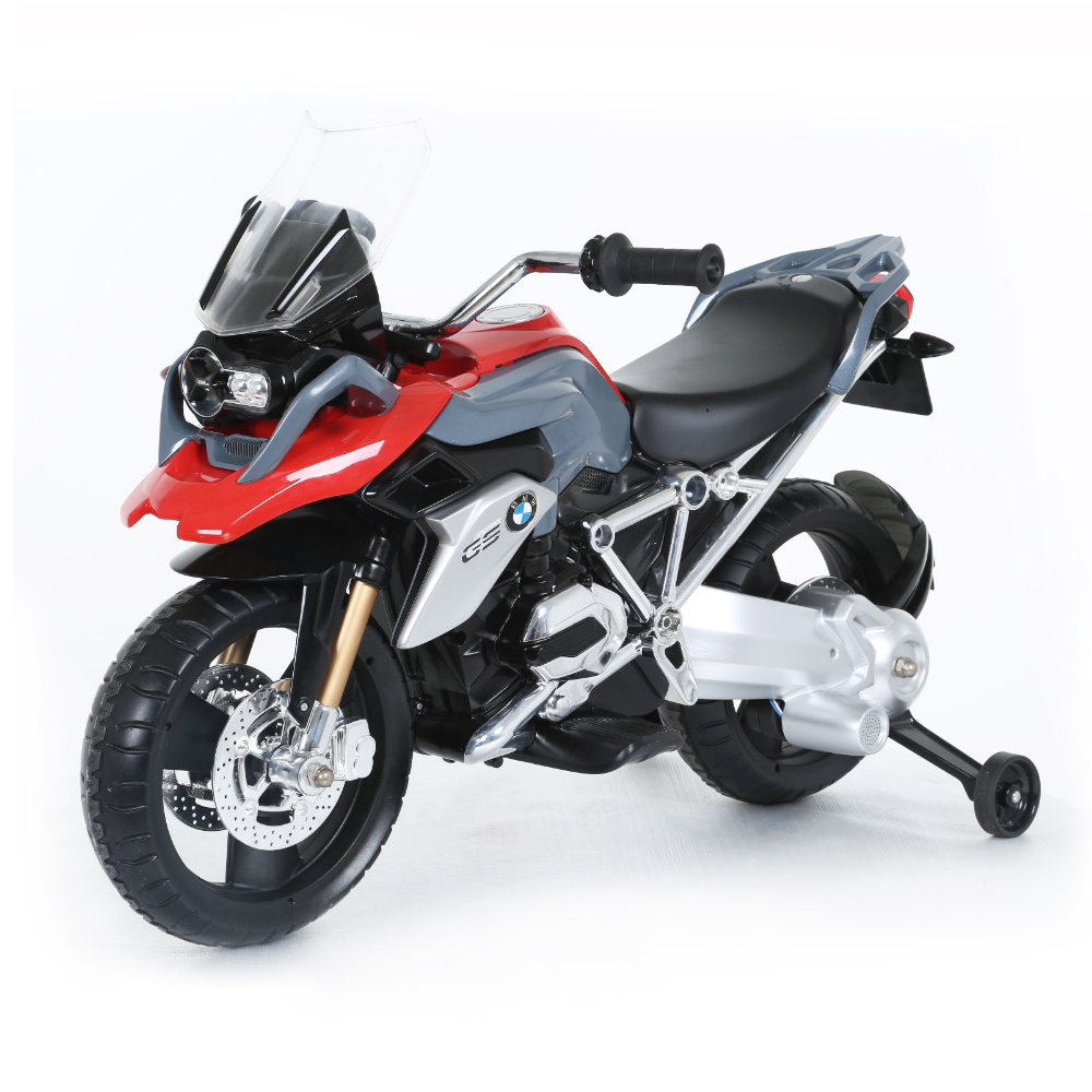 אופנוע ממונע בטיחותי לילד BMW R1200 BS 12V אדום