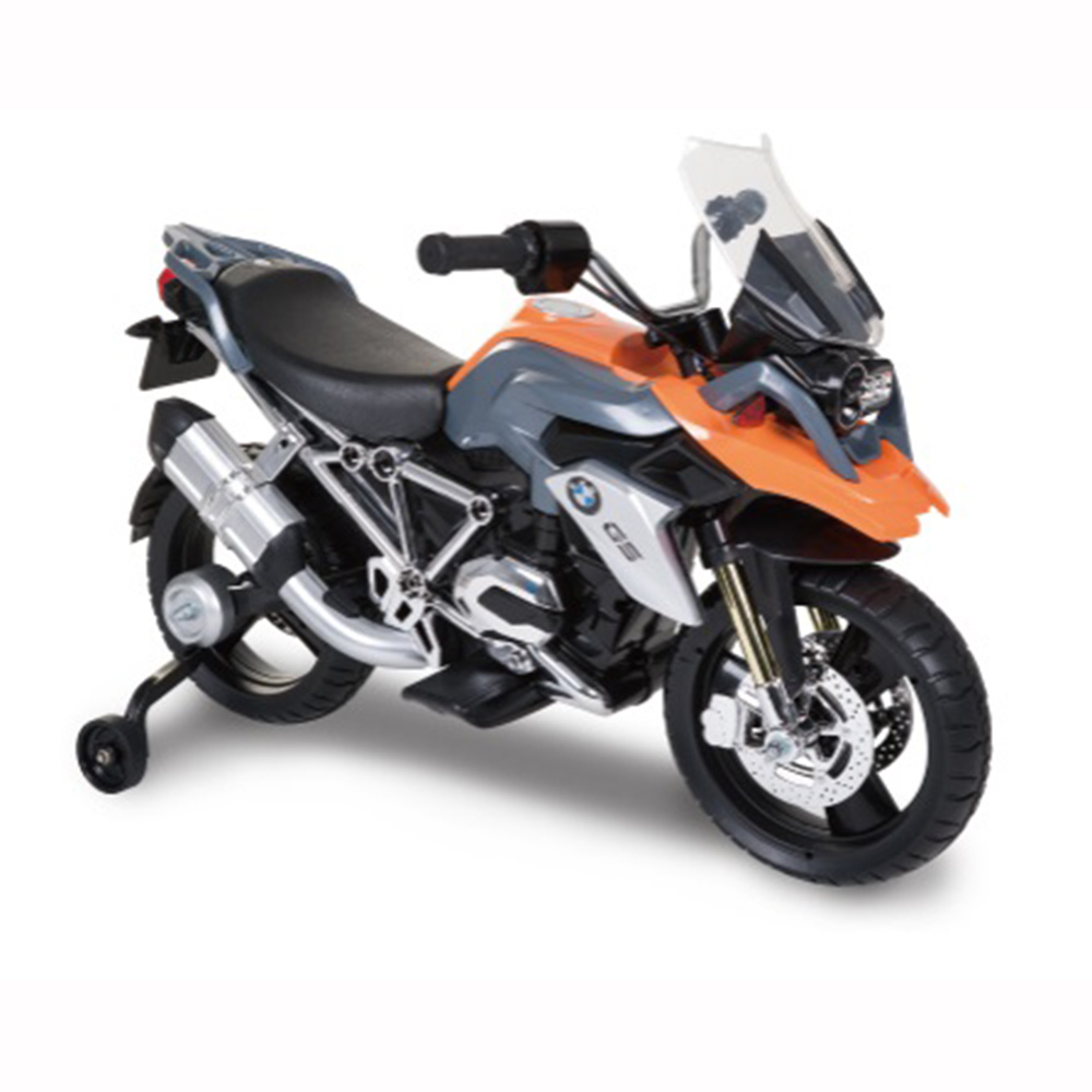 אופנוע ממונע בטיחותי לילד BMW R1200 BS 12V כתום