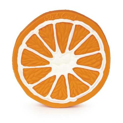נשכן לתינוק 100% טבעי בעבודת יד -  קלמנטינו התפוז Oli & Carol