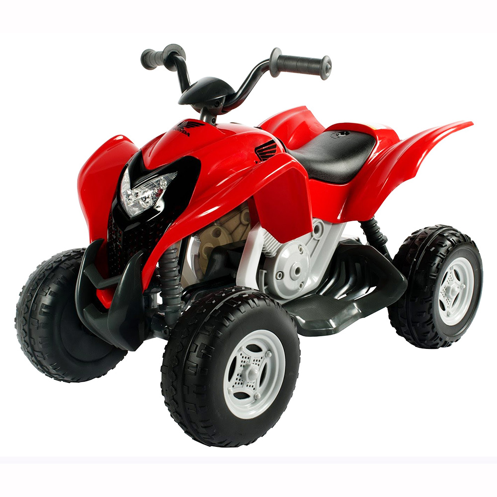 טרקטורון ממונע בטיחותי לילד Honda ATV שחור אדום