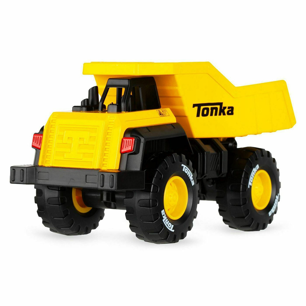 משאית מתכתית גדולה צהובה TONKA