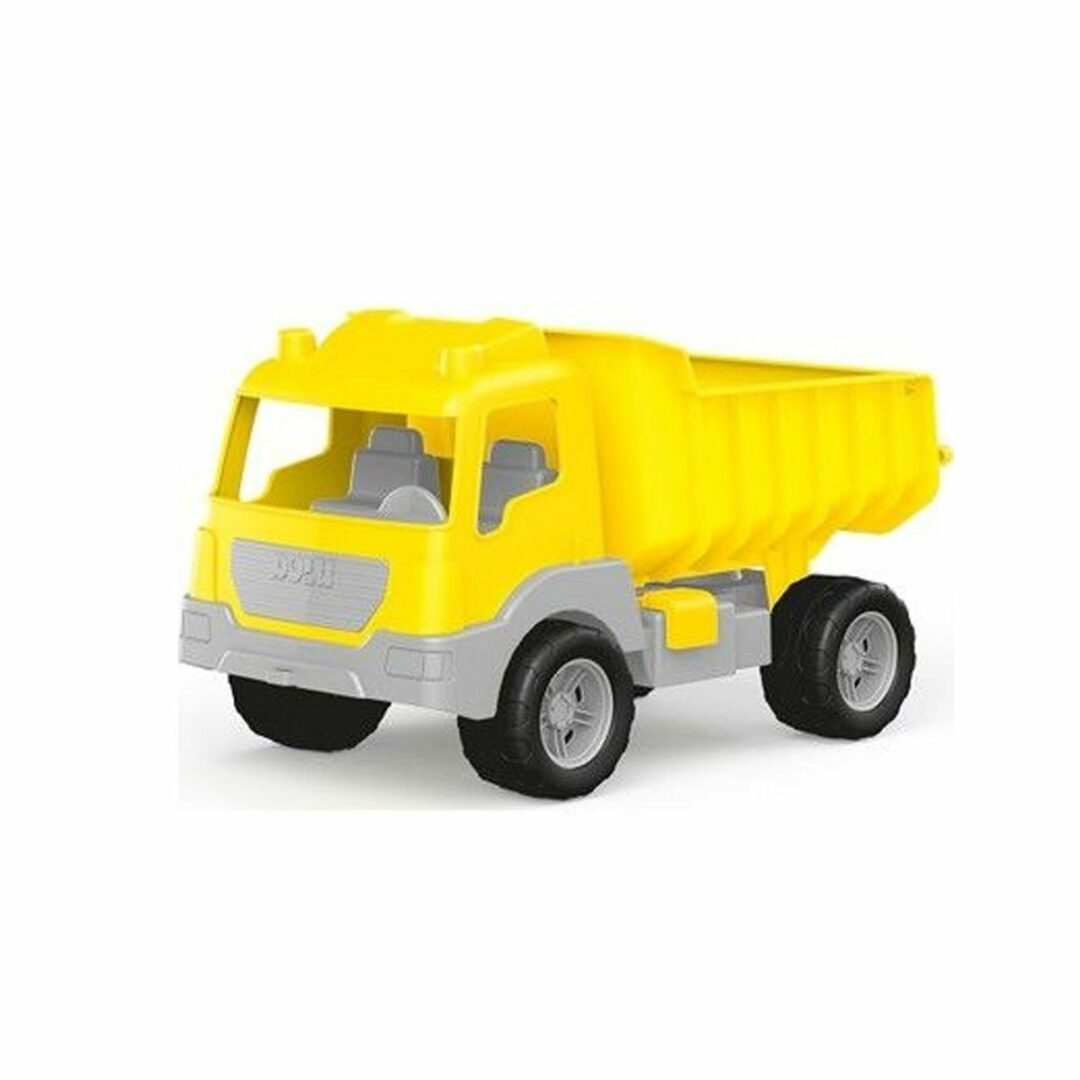 משאית בנייה צהובה  38 ס”מ