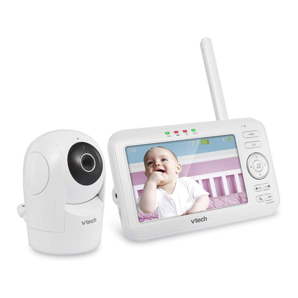מוניטור וידאו דו-כיווני לתינוק עם מסך LCD  חמש אינצ’