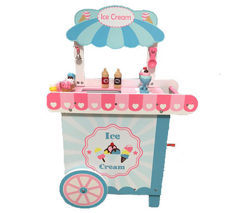 דוכן גלידה מעץ לילדים פיט טויס | Pit Toys
